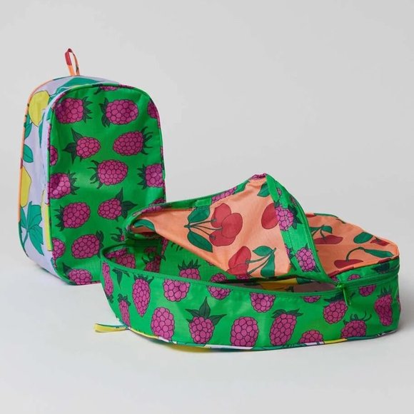 NWT Baggu Packing Cube Set, Sunshine Fruit - Picture 4 of 6